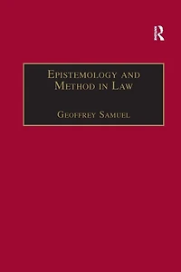 Epistemology and Method Law