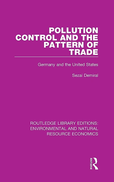 Pollution Control and the Pattern of Trade: Germany United States