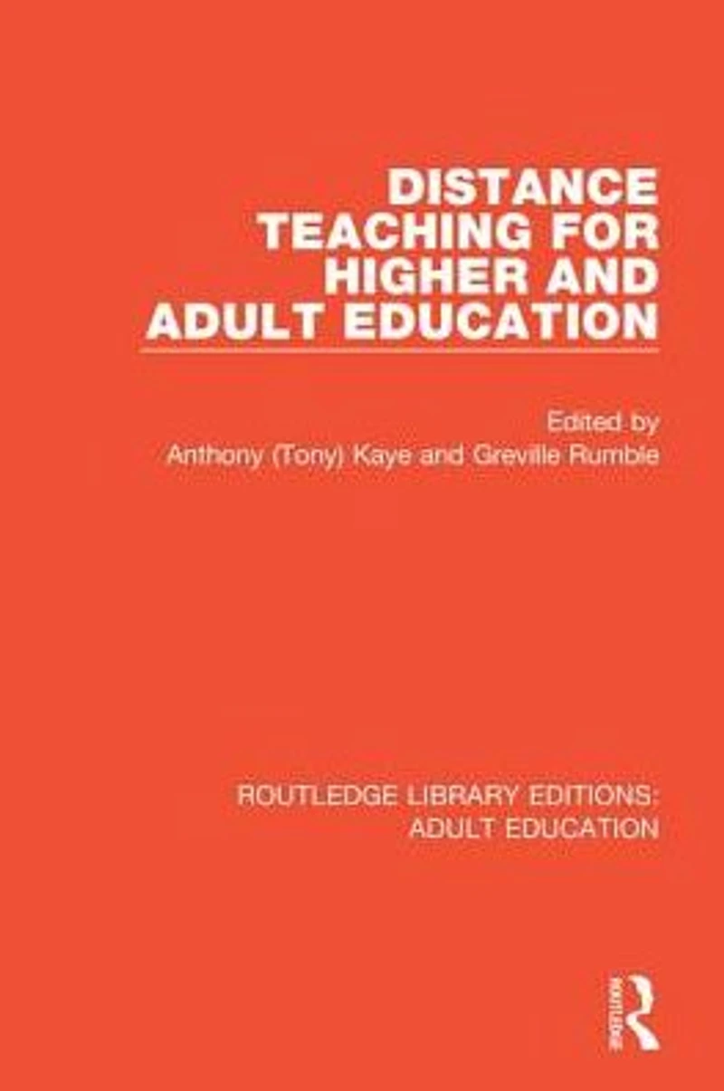 Distance Teaching For Higher and Adult Education