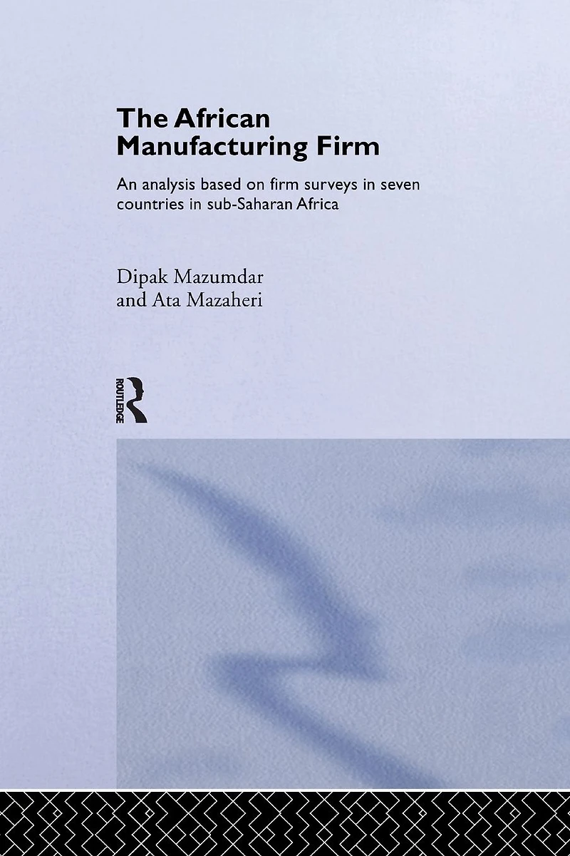 The African Manufacturing Firm: An Analysis Based on Firm Studies Sub-Saharan Africa