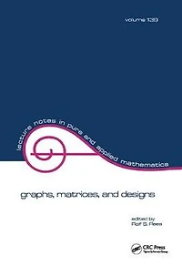 Graphs, Matrices, and Designs