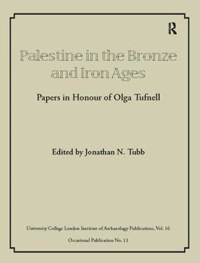 Palestine the Bronze and Iron Ages