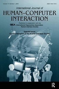 Current Research of the Human Interface Society: A Special Issue international Journal Human-computer Interaction