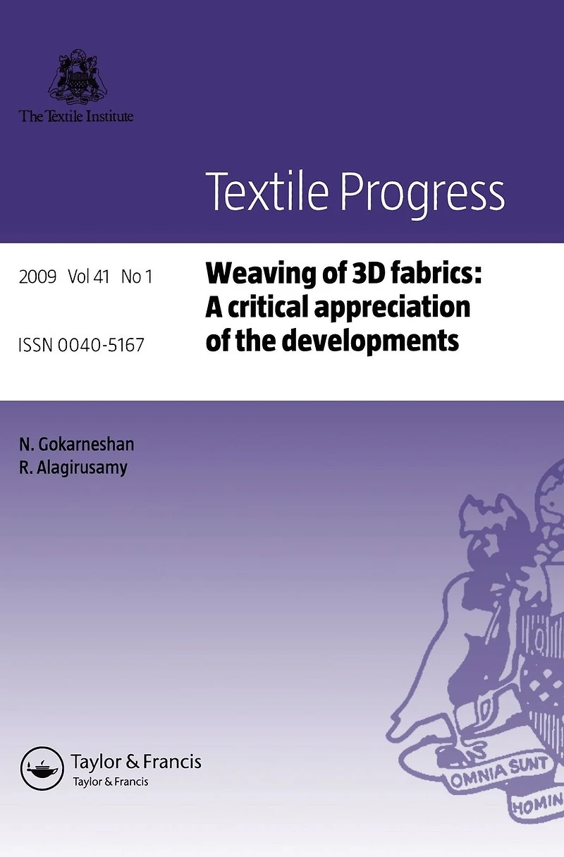 Weaving of 3D Fabrics: A Critical Appreciation the Developments