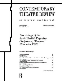 Proceedings of the Soviet/British Puppetry Conference: Glasgow November 1989