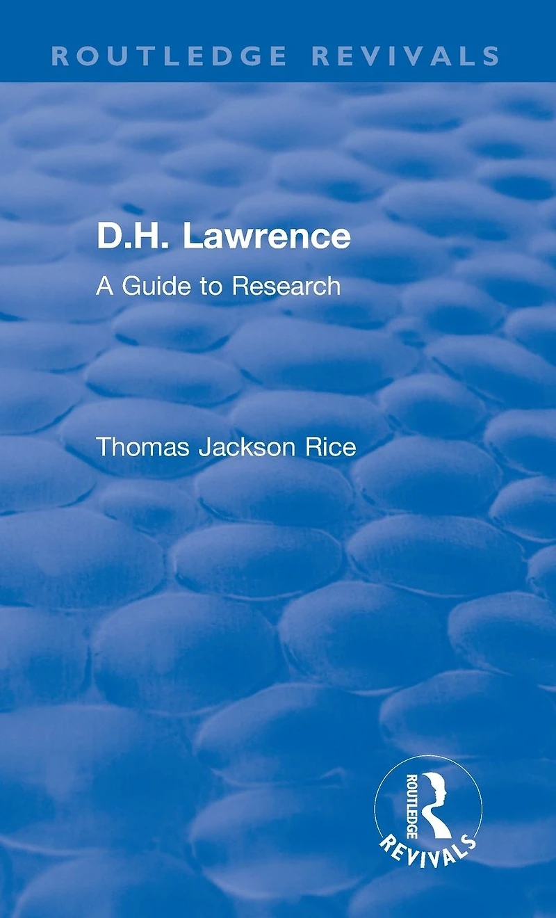 D.H. Lawrence: A Guide to Research