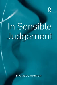 Sensible Judgement