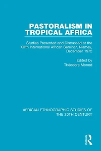 Pastoralism Tropical Africa