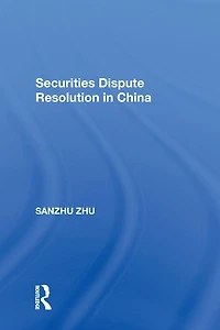 Securities Dispute Resolution China