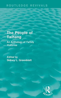 The People of Taihang: An Anthology Family Histories