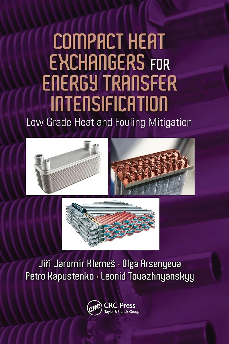 Compact Heat Exchangers for Energy Transfer Intensification: Low Grade and Fouling Mitigation