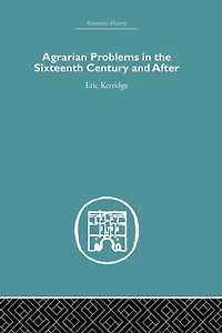 Agrarian Problems the Sixteenth Century and After