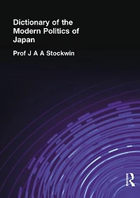 Dictionary of the Modern Politics Japan