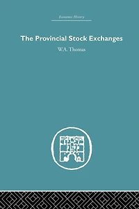 Provincial Stock Exchanges