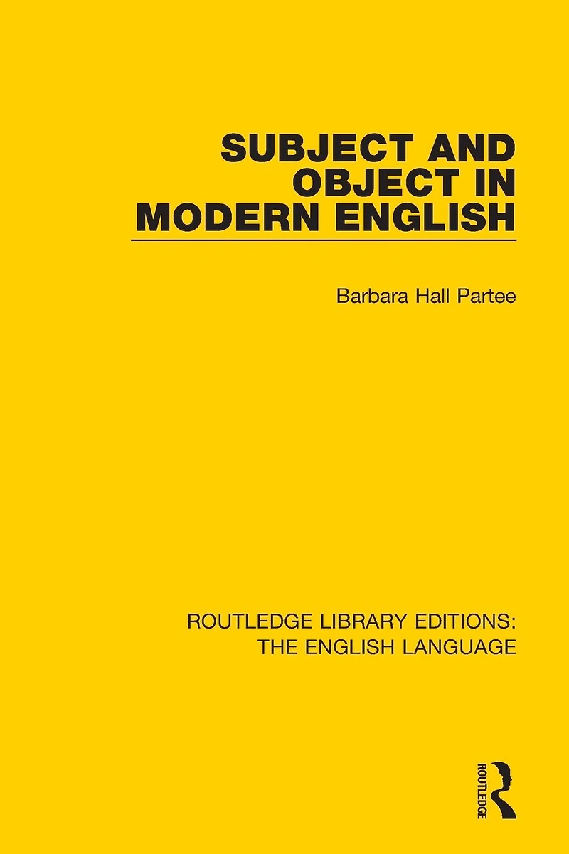 Subject and Object Modern English