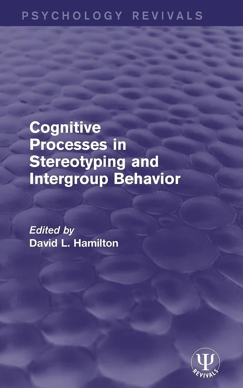 Cognitive Processes Stereotyping and Intergroup Behavior