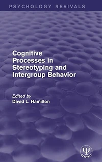 Cognitive Processes Stereotyping and Intergroup Behavior