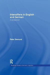 Intensifiers English and German: A Comparison