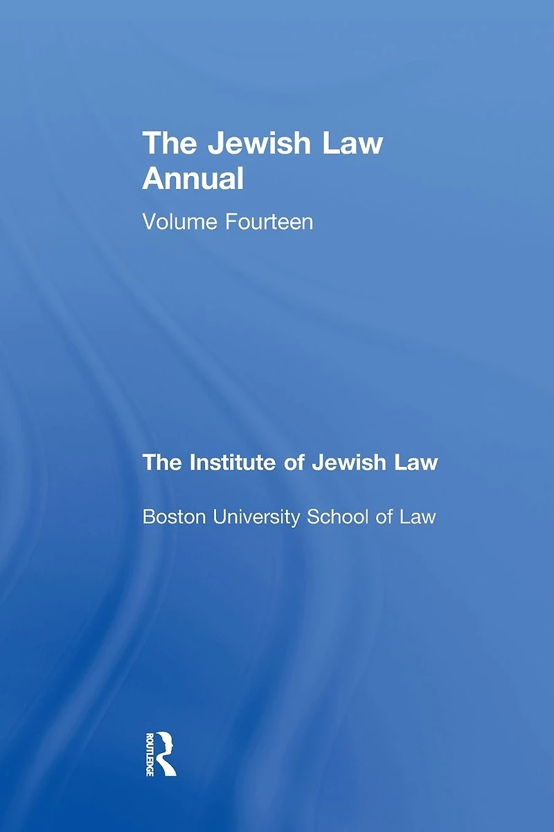 The Jewish Law Annual Volume 14