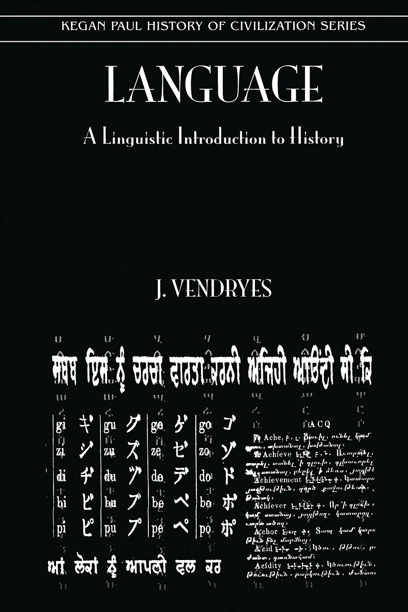 Language And Linguistic Introduction To History