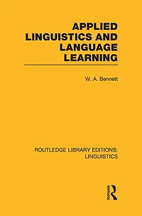 Applied Linguistics and Language Learning (RLE C: Linguistics)