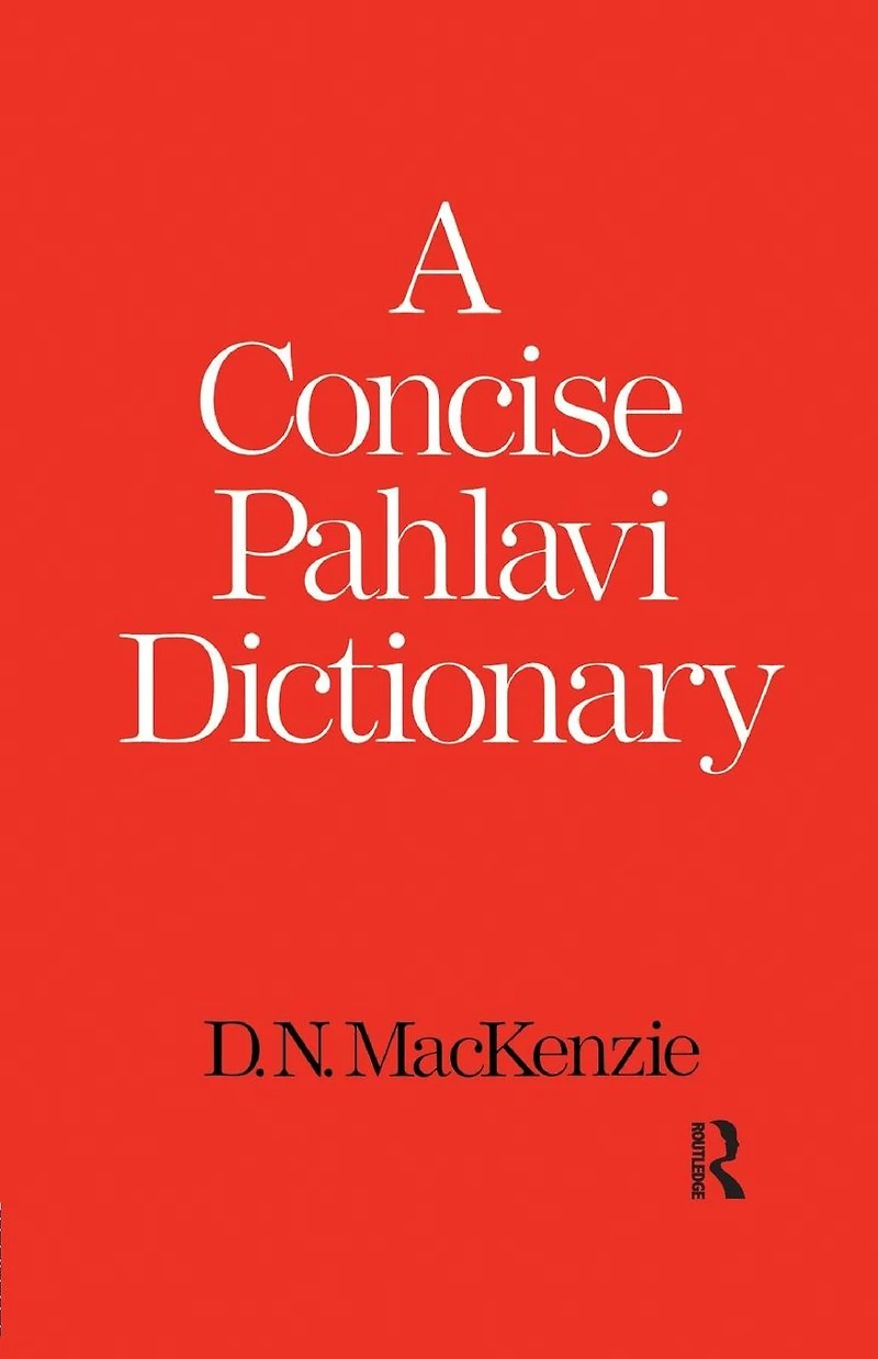 A Concise Pahlavi Dictionary