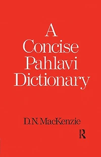 A Concise Pahlavi Dictionary