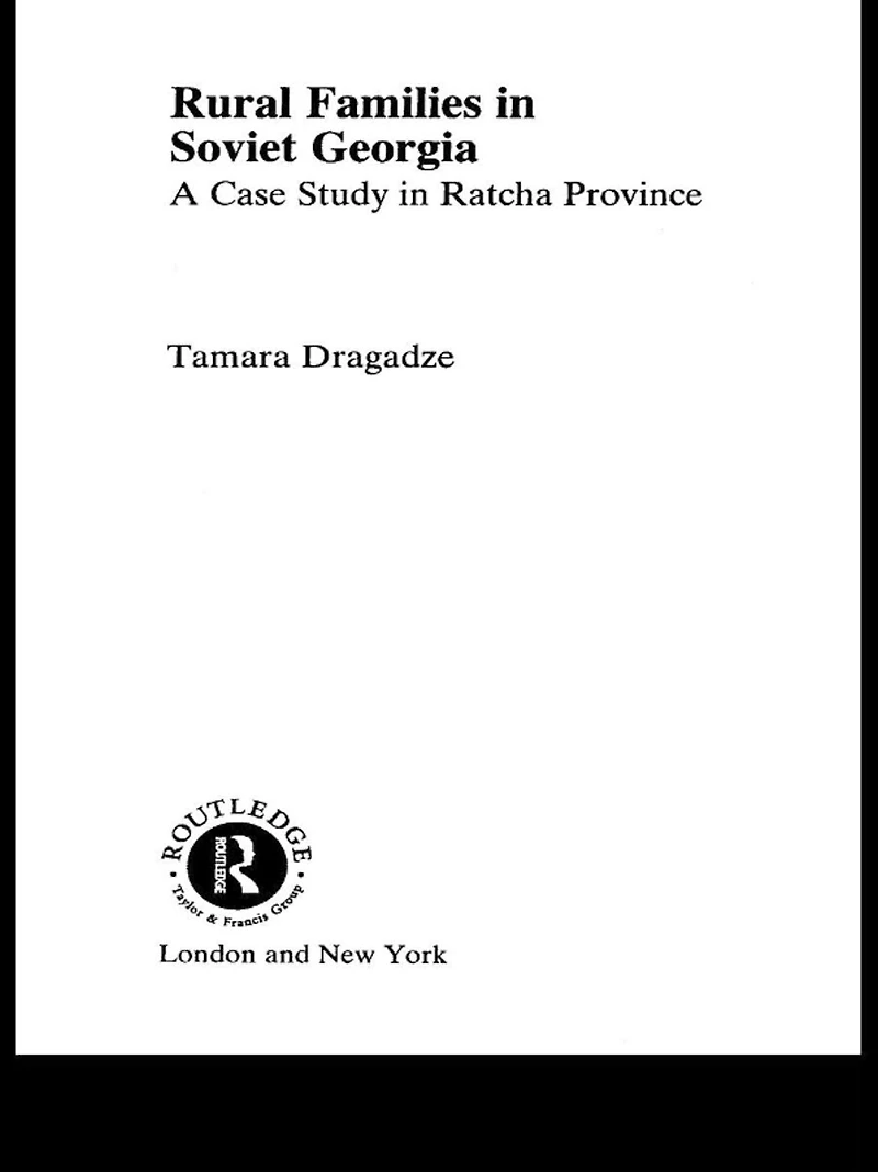 Rural Families Soviet Georgia: A Case Study Ratcha Province