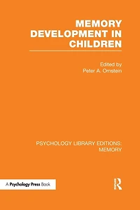Memory Development Children (PLE: Memory)