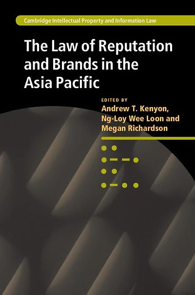 the Law of Reputation and Brands Asia Pacific