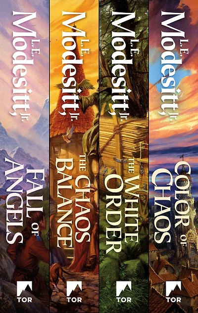 Saga of Recluce: Books 6-9: Fall of Angels, The Chaos Balance, The White Order, Colors of Chaos