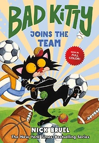 Bad Kitty Joins the Team (classic black-and-white edition)