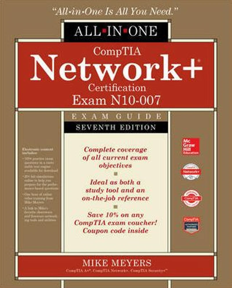 CompTIA Network+ Certification All-in-One Exam Guide, Seventh Edition (Exam N10-007)