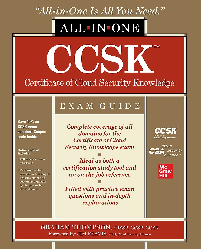 CCSK Certificate of Cloud Security Knowledge All-in-One Exam Guide