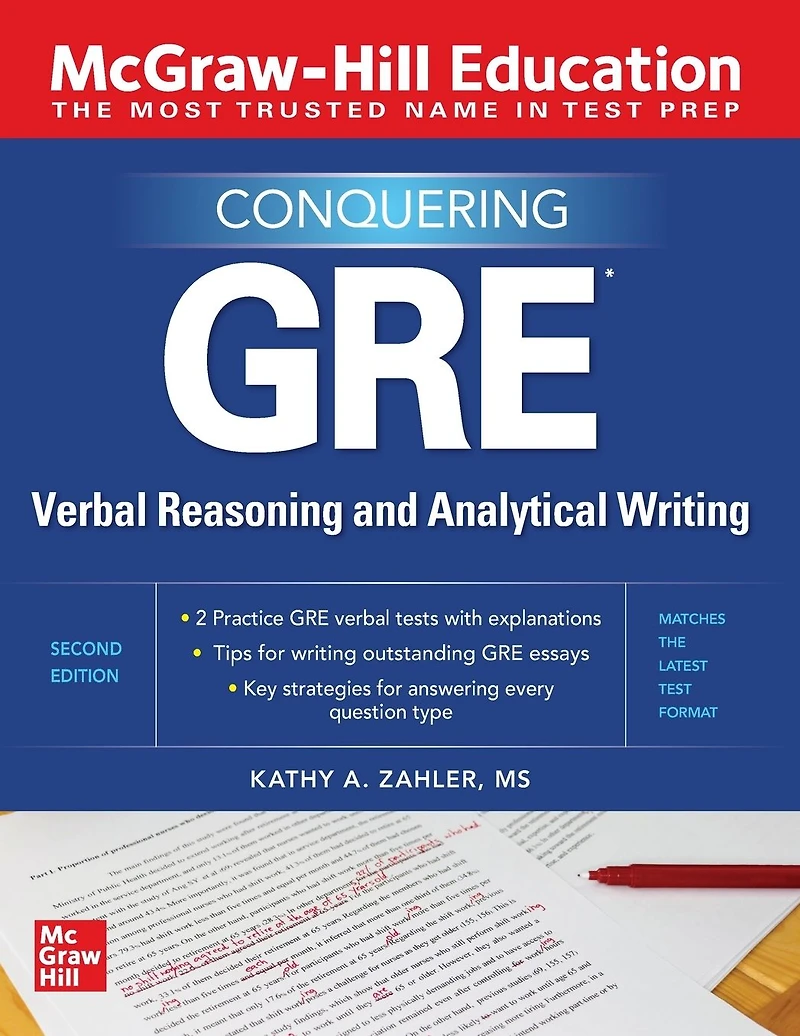 McGraw-Hill Education Conquering GRE Verbal Reasoning and Analytical Writing, Second Edition