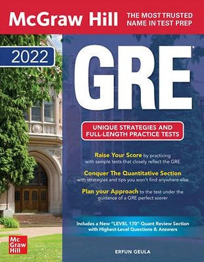 McGraw Hill GRE 2022