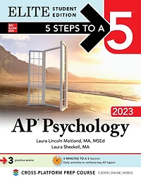 5 Steps to a 5: AP Psychology 2023 Elite Student Edition