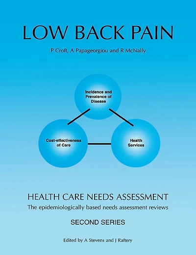 Health Care Needs Assessment: The Epidemiologically Based Needs Assessment Reviews