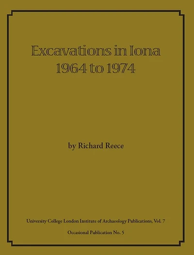 Excavations Iona 1964 to 1974