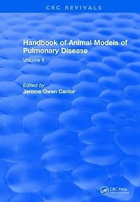 CRC Handbook of Animal Models Pulmonary Disease: Volume II