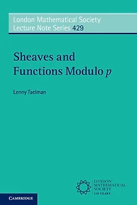 Sheaves and Functions Modulo p: Lectures on the Woods Hole Trace Formula