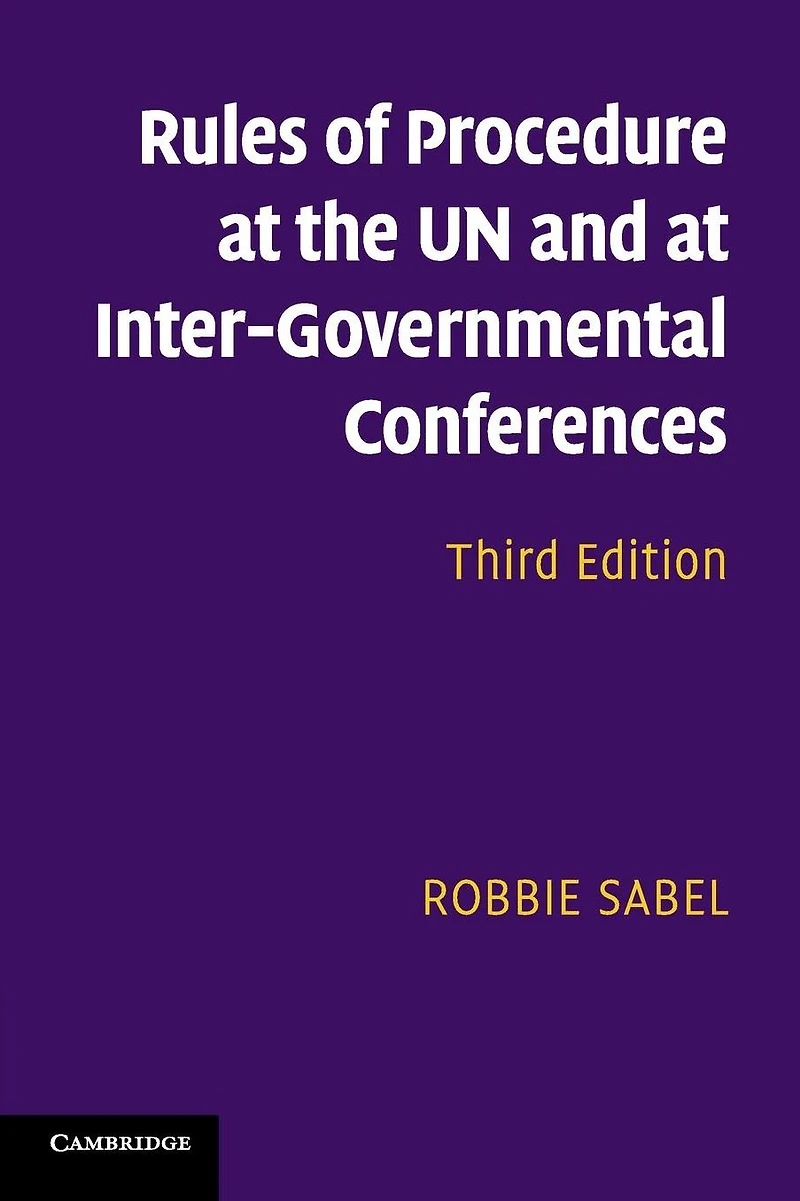 Rules of Procedure at the UN and Inter-Governmental Conferences
