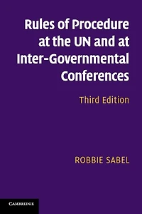 Rules of Procedure at the UN and Inter-Governmental Conferences