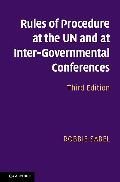 Rules of Procedure at the UN and Inter-Governmental Conferences