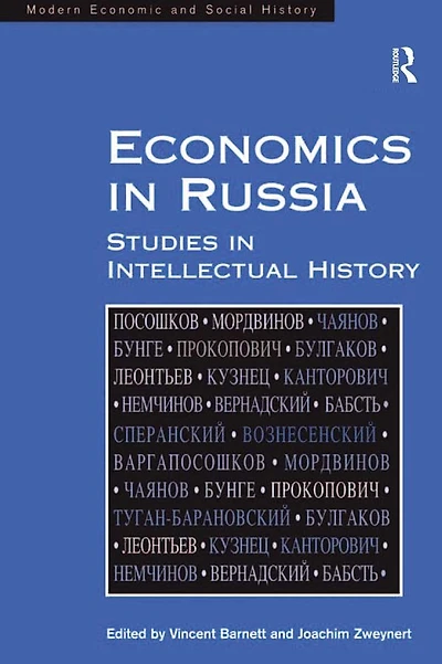 Economics Russia: Studies Intellectual History