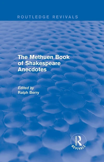 The Methuen Book of Shakespeare Anecdotes