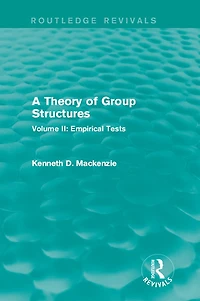 A Theory of Group Structures: Volume II: Empirical Tests