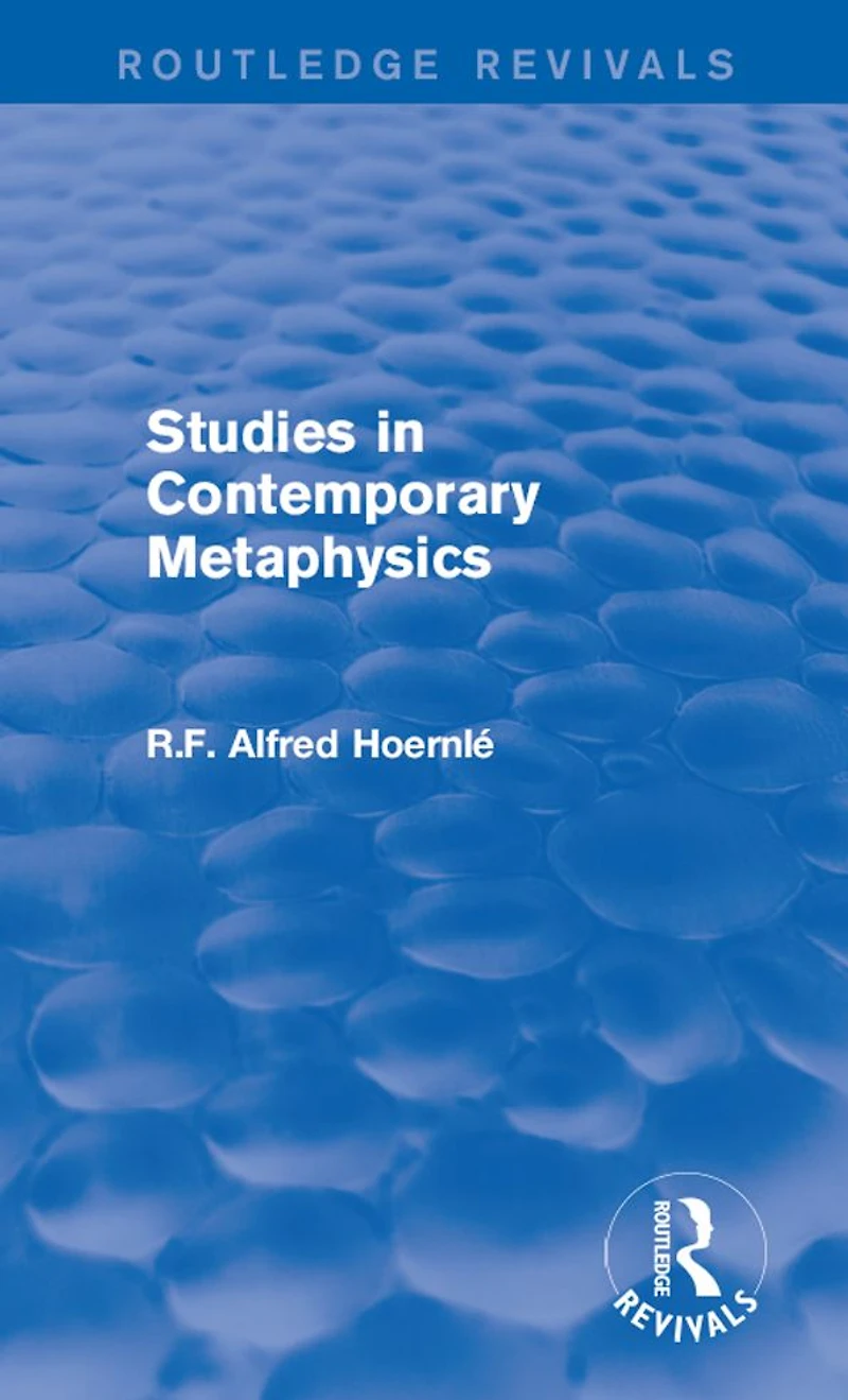 Studies Contemporary Metaphysics