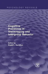 Cognitive Processes Stereotyping and Intergroup Behavior