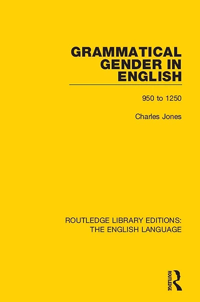 Grammatical Gender English: 950 to 1250
